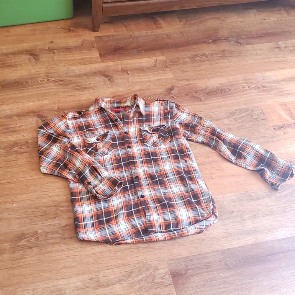 Montage plaid shacket